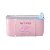 Bathtub Set Portable Folding Multifunctional Thicken Spa Soaking Bath Tub for Home Salon Type 2 Bathtub Backrest Seat Inflator Pump