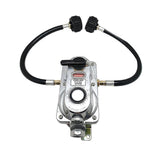 2-stage Auto Changeover Lp Propane Gas Regulator With Two 12 Inch Pigtails For , Caravans, Trailers Kt12acr6a