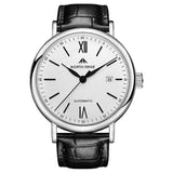 (Black Needle) NORTH EDGE AMOY Multifunctional Business Men's Watch Waterproof Leather Mechanical Watch