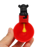 6pcs Chicken Quail Nipple Water Drinker Bowl Bird Drinking Fountains Drinker Cups for Chicken Flock Automatic Poultry Supplies