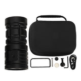 Diving Flashlight Super Bright Flashlight Aluminum Alloy IPX8 Waterproof for Sports
