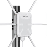 (AU Plug) WAVLINK WN588HX3 AX3000 Outdoor WiFi Extender with 6 Antennas Dual Band WiFi Repeater