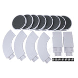 Turntable Tray 360?? Rotation Multifunctional Reusable Portable Rotating Food Organizer Tray for Dining Table