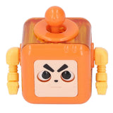 Relaxing Robot Block Killing Time Decompression Developing Logical Thinking Stress Relief Robot Block for Children Orange