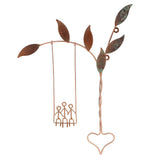 Swing Sculpture Stress Relief Stylish Look Wall Hanging Swing Decoration for Home Living Room