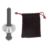 Mushroom Fingertip Twist Gyroscope Decompression Relaxing Hand Mushroom Fingertip Gyroscope Silver