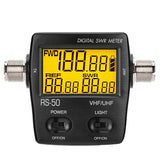 Portable Digital Short Wave Standing Wave Meter SWR Power Meter 125-525MHZ