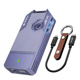 JEYI 40Gbps Thunderbolt 3/4 M.2 NVMe SSD Enclosure - Up to 8TB, Cooling Fan, USB 4.0