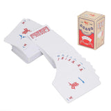 Mahjong Play Cards Chinese Traditional Portable Small Mahjong Play Cards Toy for Outdoor Travel