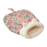 (PInk) Cat Winter Sleeping Bag Cat Bed Tunnel Interactive Toys Pets Nest for Kitten PInk