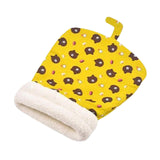 (Yellow) Cat Winter Sleeping Bag Cat Bed Tunnel Interactive Toys Pets Nest for Kitten PInk