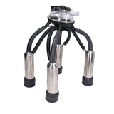 Cow Milking Cluster Silicone Stainless Steel Rustproof Cup Set for Vacuum Pump Milk Machine