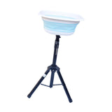 (Blue) Ping Pong Ball Collector Equipment for Outdoor Sports Practicing Accessories Grey