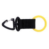 50xWebbing Regulator Octopus Mouthpiece Holder Lightweight Retainer Buckle Yellow