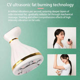7 in 1 EMS Ultrasonic Massager Slimming RF Fat Burner LED Infrared 1Mhz Ultrasound Cavitation Bar Vibration Weight Loss Machine