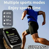 7012 Full Screen Touch With Dual Strap Outdoor Smart Watch GTS4 Call Information Alert Multi-functional Smart Watch