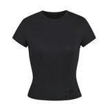 Threaded Cotton Round Neck Base Clothing