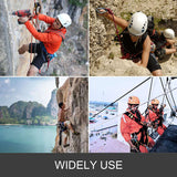 Steel Wire Core Flip Line Kit Adjustable Climbing Positioning Rope for Arborists Tree Climbers Outdoors