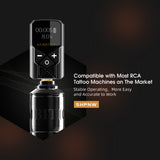Ambition  Wireless Tattoo Battery Power Supply RCA Interface 1950mAh portable LCD Display For Rotary Machine Fast Charger