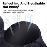 Breast Relaxing Ladies Corset Increase Vibration Heating Electric Massage Sexy Bra Shaping Portable