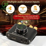 X100H 15W Stereo Board 12/24V Speaker Audio Amplifier BT 3.5mm AUX USB U-disk Input Amplification Module APP Control
