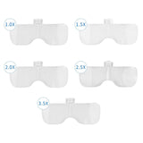 Dual LED Light Multi-Lens Replacement Head-Mounted Repair Reading Magnifying Glass Lighting Glasses 5 Brother Lens