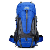 70L Camping Backpack Travel Bag for Men Women Outdoor Sport Hiking Trekking Mountaineering Male Waterproof Rucksack Climbing