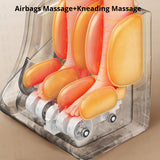 Electric Calf and Foot Massager - Acupressure, Air Compression, Hot Rolg. Leg Beauty Massage. Suitable for European Size 47.