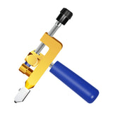 2 In 1 Ceramic Tile Glass Cutting Cutter One-Piece Cutter Wheel Knife Portable Multifunctional Glass Ceramic Tile Cutting Tool