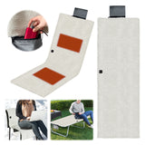 Electric Heated Waterproof Folding Chair Pad 3 Levels Heating Seat Cushion for Park Stadium Car Travel