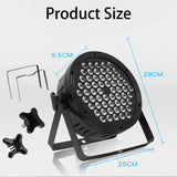 3W*60 RGB Stage Light party wedding disco lights dmx 512 sound control dj ballroom club stage lamp 3 in 1 par light