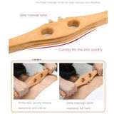Rolling health home beauty salon rushing beech wood massage scraping stick meridian dredging body genera
