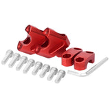 22mm Motorcycle Handlebar Riser Aluminum Alloy Motocross Heightening Clamp Mount Pit Bike Motorbike Accessories