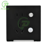 AC110V-240V human body sensing embedded or lamp 86 type five hole socket with light, hallway, bedside small night light