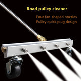 Multi-Nozzle High-Pressure Scrubbing Water Gun Chassis Road Cleaning Accessories or Wheeled hine Sanitation Artifact