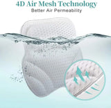 With Bath Mesh Non-slip Spa - Air Tub Breathable Cushion Cupsbathtub Pillow Accessories 6 Suction