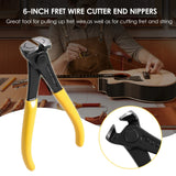 Muspor MX0361D 6-inch Cutter Nippers Guitar Fret Wire End Cutting Nipper Puller Pliers String Scissors