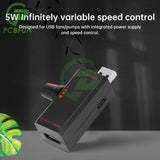 Mini USB Governor Wind Controller Air Volume Regulator Coog Mute Multi Function Fan Speed Switch Module DC 5V