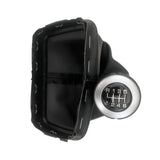 6 Speed Leather Car Manual Gear MT Shift Knob Gaitor Boot For VW Passat B6 for Seat Alhambra 2000-2010