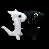 2PCS Toothless Meme Plush Toy Dancing Dragon Stuffed Soft Animals Plushies 25cm Doll Anime Game Room