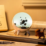 Music Rhythm Sound Sensitive Dancing Magnet Liquid Toy Ferrofluid Visual Display Lamp Desktop Speakers Companion