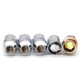 4 Lock 1 key M12x1.5 Wheel Locks Lug Anti Theft For Toyota Honda for Acura US Tyre Chrome Locking Nuts 4+1