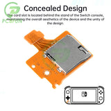 DATA FROG Replacement Micro-Sd Tf Socket Board For Nintendo Switch Game Console Card Reader Slot SocketTF card slot