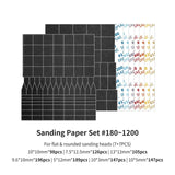 DSPIAE Reciprocating Polishing Pen with Flat Head/Curved Sanding Paper Head - For Military Model Craft Tools and Hobby.