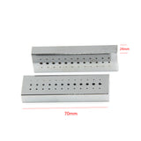 Riveting Stake Large 36 Holes Stainless Steel for Jewellers Watchmaker Repair Tool