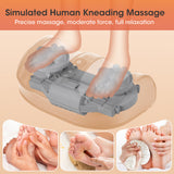 Electric Foot Leg Massager Deep Tissue Shiatsu Kneading Relax Heated Roller Calf Relieve Stress Feet Muscle Pain Relief