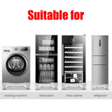 For Dryer Refrigerator Washing Machine Holder With Locking Rubber 4 Strong Feet Stand Multi-functional Movable Adjustable Base