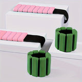 1pair Yoga Weighted Bracelets, Silicone Weighted Wrist Bands