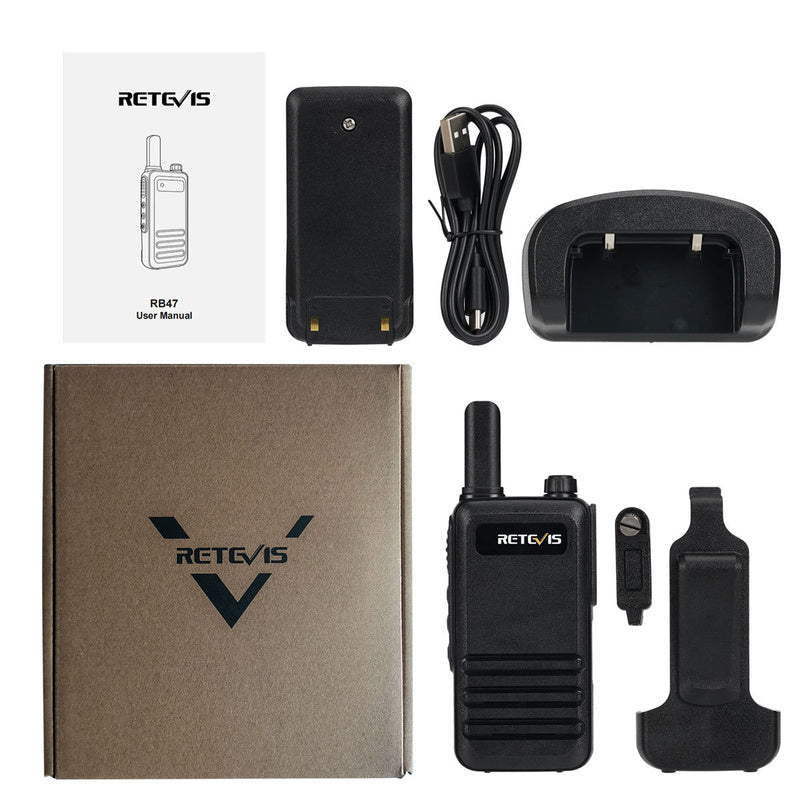 RETEVIS RB47 intercom IP67 waterproof FRS PMR with headphones – mickcara
