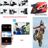 Motorcycle Camera Rechargeable Bicycle Scooters Motorbike Dash Cam Wide Angle Camcorder Video Recorder Accessories